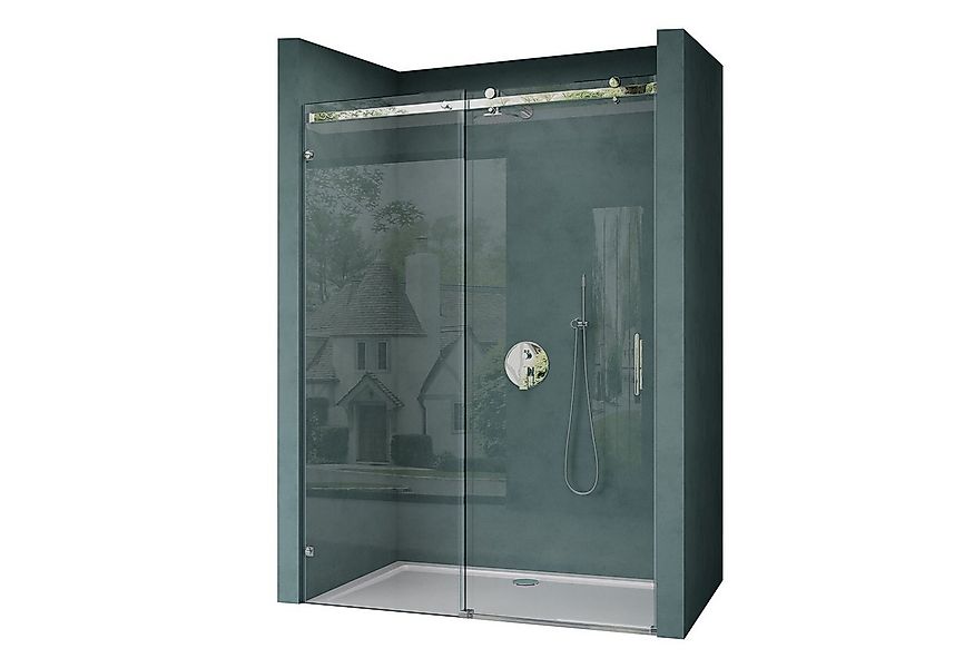 Mai & Mai Eckdusche Nischentür Duschtür Schiebetür Duschkabine Duschabtrenn günstig online kaufen