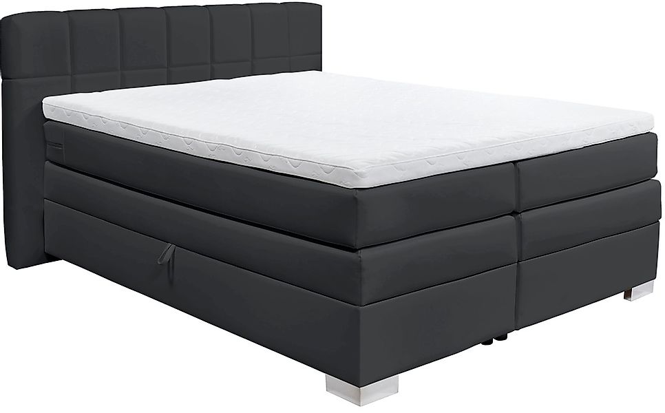 INOSIGN Boxspringbett »Airdrie«, inkl. Bettkasten und Topper günstig online kaufen