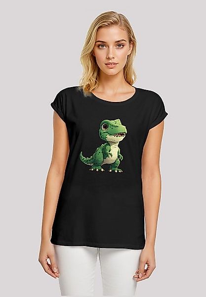 F4NT4STIC T-Shirt Süßer grüner Dino Premium Qualität günstig online kaufen