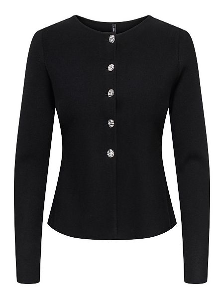 ONLY Strickjacke ONLMELLI LIFE LS ONECK BUT CARDI RP KNT günstig online kaufen
