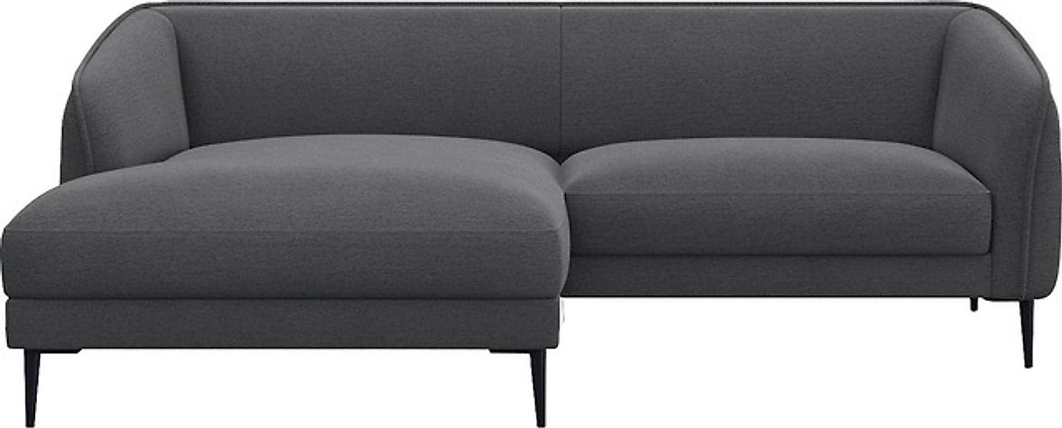 FLEXLUX Ecksofa »Belle Designsofa, bequem durch Kaltschaum im Sitz, OTTOs C günstig online kaufen