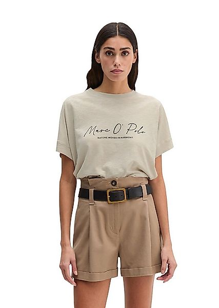 Marc O'Polo T-Shirt mit angeschnittenen Ärmeln günstig online kaufen
