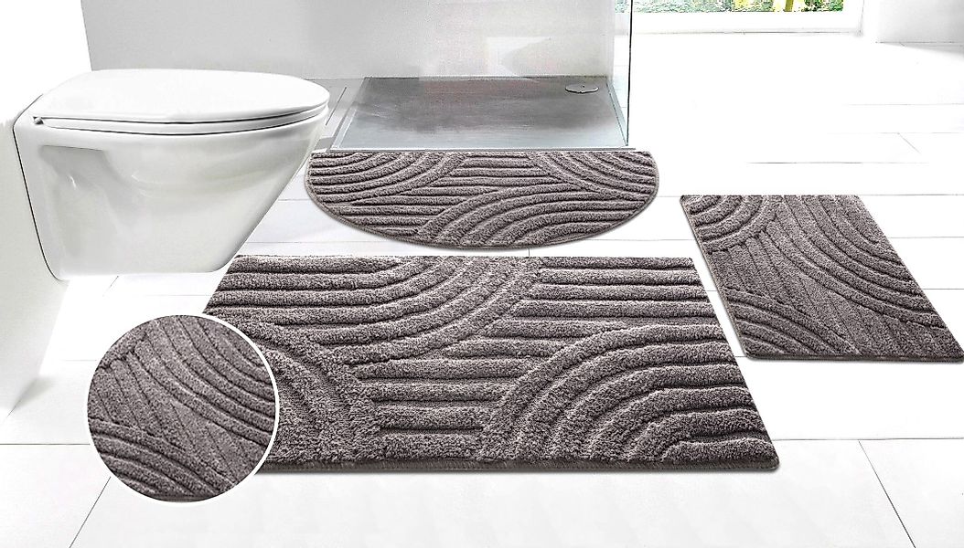 my home Badematte Regona Scandi, Badvorleger, günstig online kaufen