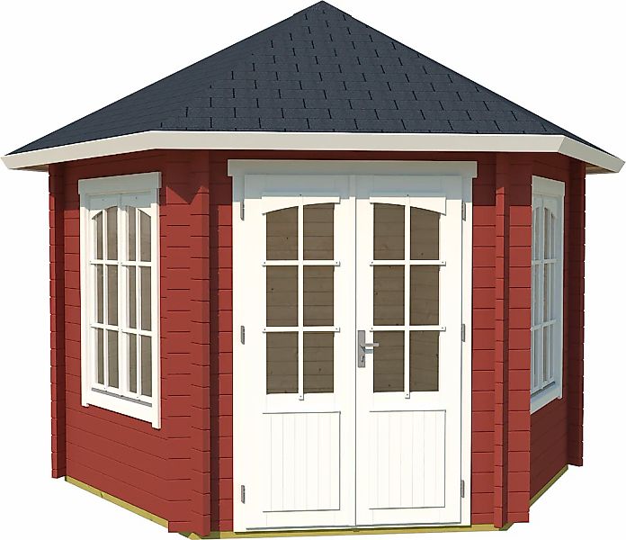 LASITA MAJA Pavillon "Rivera" BxT: 363,7x420 cm, Fichtenholz günstig online kaufen