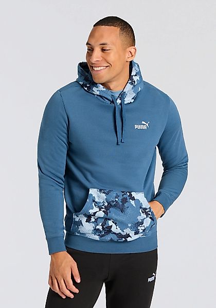 PUMA Kapuzensweatshirt "ESS CAMO HOODIE FL", sportlicher Stil, mit Kängurut günstig online kaufen