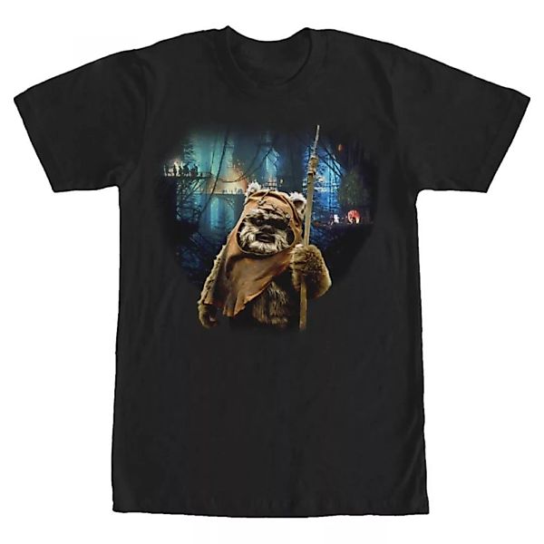 Star Wars - Ewoks Wicket Village - Männer T-Shirt günstig online kaufen