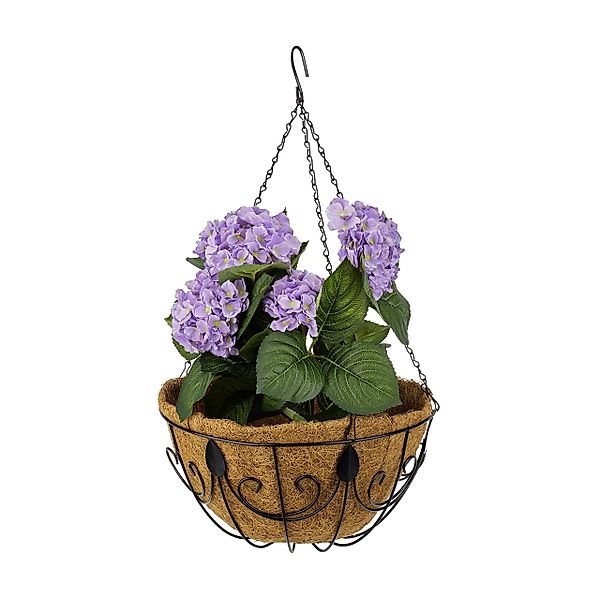 relaxdays Blumentopf Hängekorb 3er Set Kokos günstig online kaufen