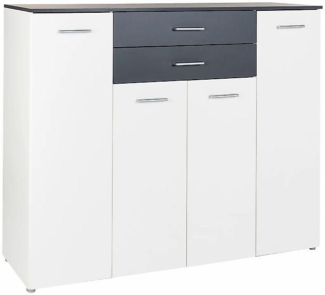 Home affaire Hochkommode "Prato", mit 2 Schubkasten günstig online kaufen
