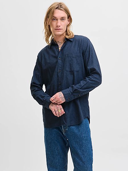Jack & Jones Langarmhemd "JJECLASSIC MELANGE SHIRT L/S NOOS" günstig online kaufen