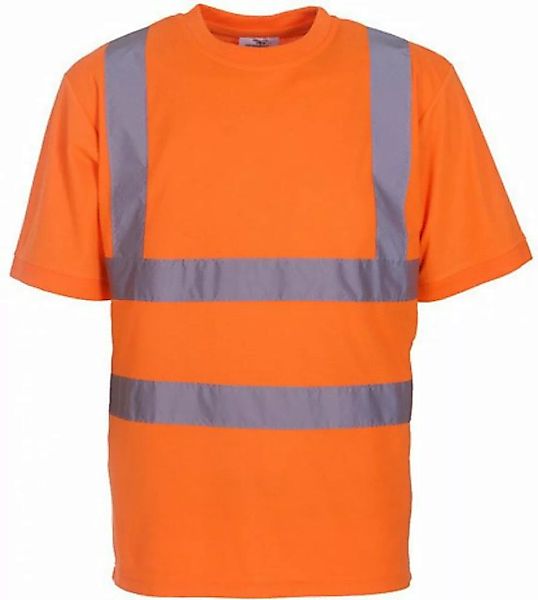 YOKO Warnschutz-Shirt Herren Hi Vis sicherheits T-Shirt EN ISO 20471 bis 6X günstig online kaufen
