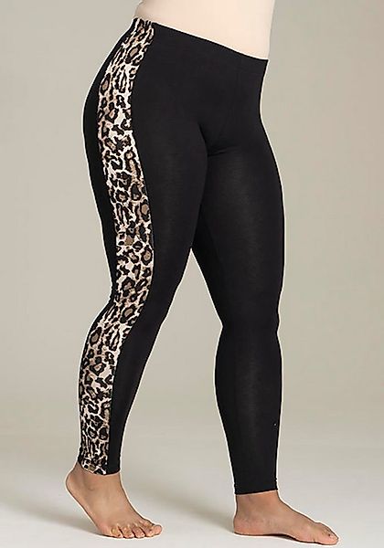 SANDGAARD Leggings AMSTERDAM mit stylischem Leo-Muster an der Seite, Sommer günstig online kaufen
