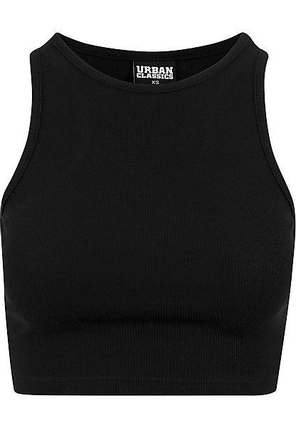 URBAN CLASSICS Tanktop Urban Classics Damen Ladies Cropped Rib Top (1-tlg) günstig online kaufen