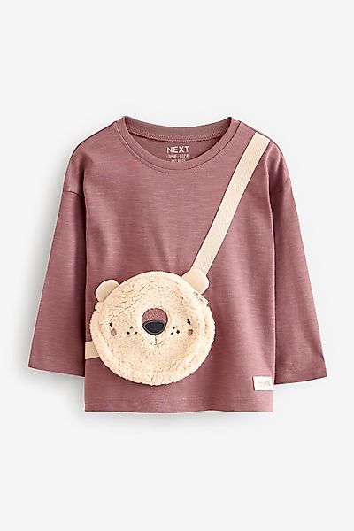 Next Langarmshirt Langärmeliges Taschen T-Shirt (1-tlg) günstig online kaufen