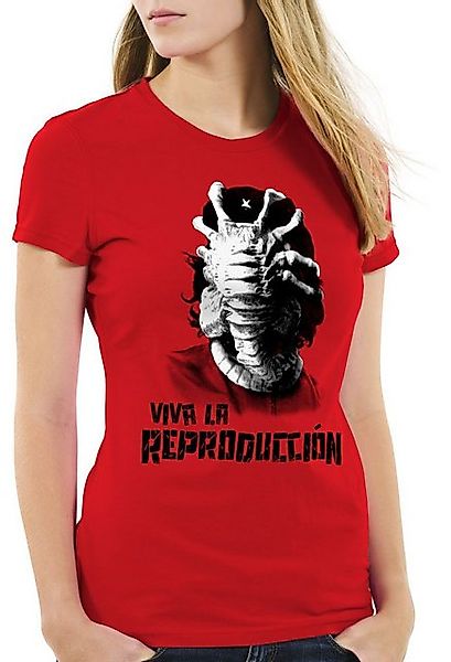 style3 T-Shirt Viva Facehugger alien che guevara revolution kuba xenomorph günstig online kaufen