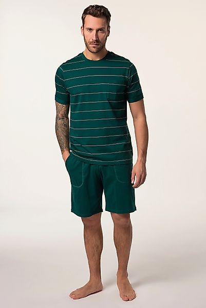 JP1880 Schlafanzug Schlafanzug kurzer Zweiteiler geringeltes günstig online kaufen
