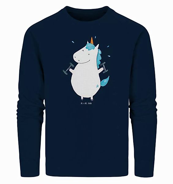 Mr. & Mrs. Panda Longpullover Größe XXL Einhorn Fitness - French Navy - Ges günstig online kaufen