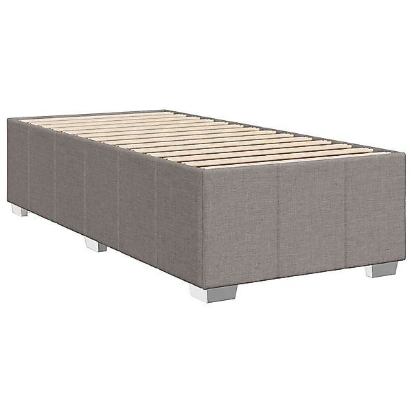 vidaXL Bett Bettgestell ohne Matratze Taupe günstig online kaufen