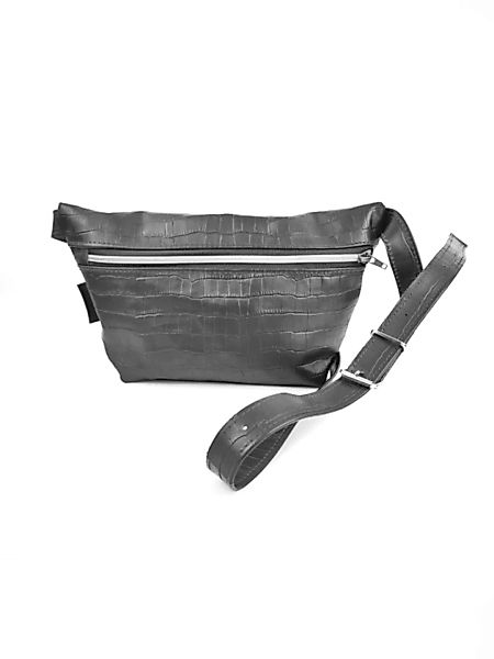 Gürteltasche / Crossbodybag Aus Leder Mit Verstellbarem Gurt günstig online kaufen