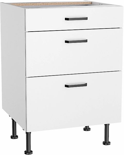 KOCHSTATION Unterschrank "KS-Paula" 60 cm breit, 87 cm hoch, mit 1 Schubkas günstig online kaufen