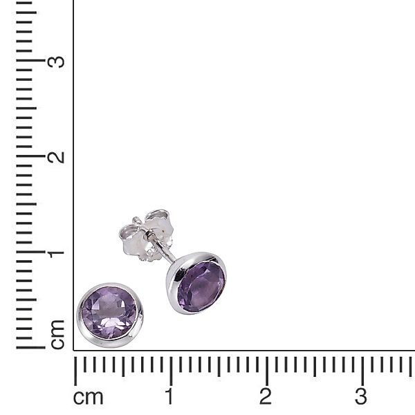 Zeeme Paar Ohrstecker Silber 925 rhodiniert günstig online kaufen