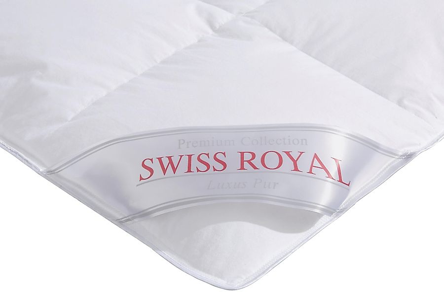 Haeussling Daunenbettdecke + Kopfkissen Swiss Royal, günstig online kaufen