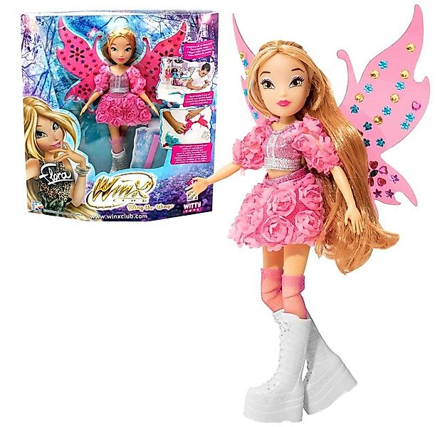 Winx Club Anziehpuppe Flora Bling the Wings Puppe Winx Club Kreativ Set günstig online kaufen