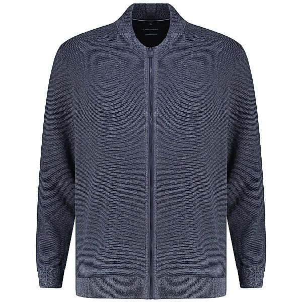 CASA MODA Strickjacke aus Baumwolle Farbe blau Größe: 4XL günstig online kaufen