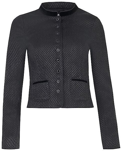 MarJo Strickjacke Trachtenjacke Mühlhausen schwarz günstig online kaufen