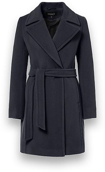 Milo Wintermantel Wanya (Wollmischung) navyblau Damen günstig online kaufen