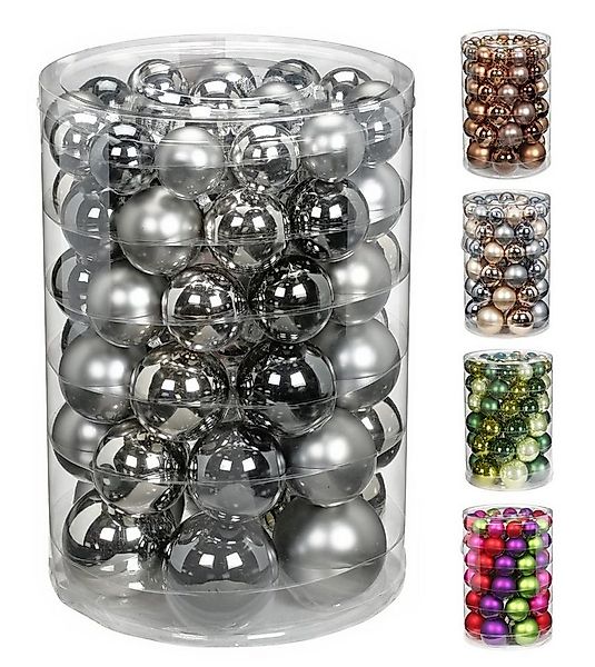 JACK Christbaumschmuck JACK by Inge Glas 60x Glas Kugeln Christbaumkugeln Ø günstig online kaufen