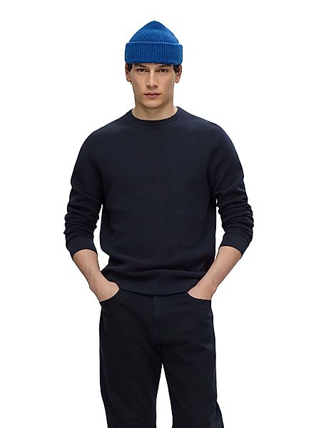 Selected Herren Rundhals Pullover SLHROSS - Regular Fit günstig online kaufen