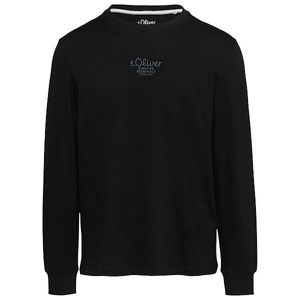 s.Oliver Langarmshirt s.Oliver XXL Langarmshirt schwarz günstig online kaufen