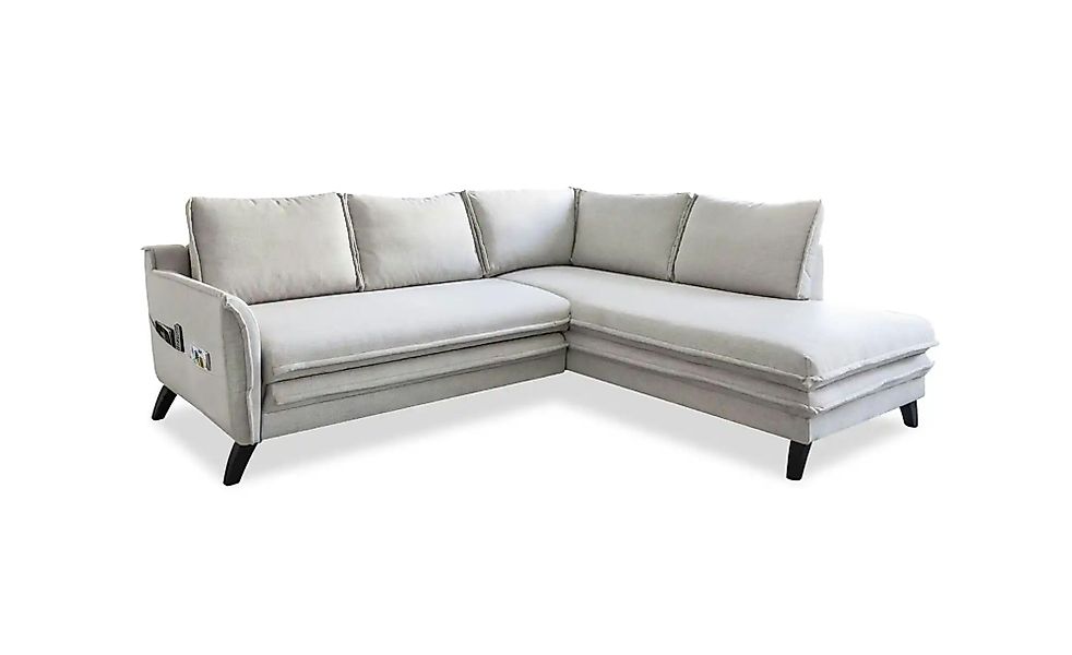 Miuform Ecksofa mit Schlaffunktion Charming Charlie ¦ beige ¦ Maße (cm): B: günstig online kaufen