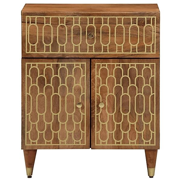 vidaXL Nachttisch 50x33x60 cm Massivholz Mango Modell 5 günstig online kaufen