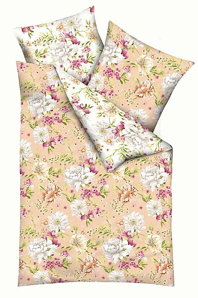 Kaeppel Wendebettwäsche "Flirtation" 2 Stk. tlg. Mit Blumen günstig online kaufen