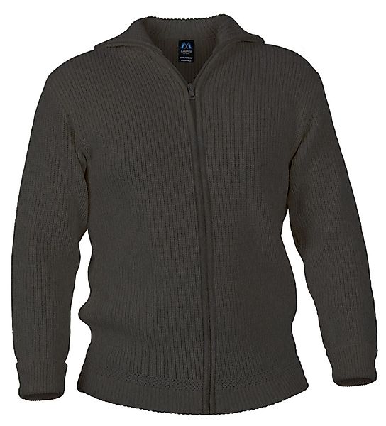 Blauer Peter Strickjacke aus Schurwolle mit günstig online kaufen