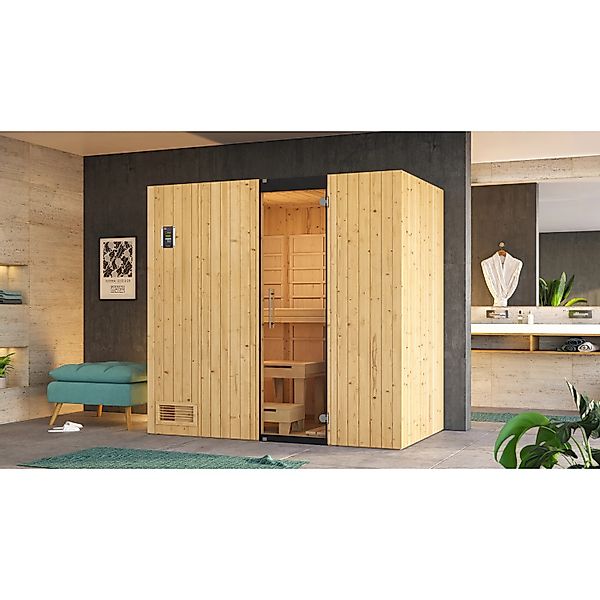 Weka Infrarotsauna Uppsala wekaTherm-Flächenstrahler Sparset 3,6 kW BioS günstig online kaufen