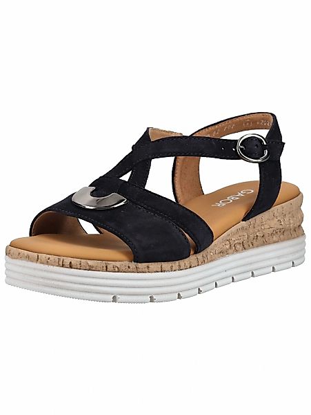 Gabor Comfort Riemchensandale "Gabor Comfort Sandalen Leder" günstig online kaufen