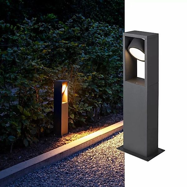 LED Wegeleuchte Eskina in Anthrazit 15W 1200lm IP65 450mm günstig online kaufen