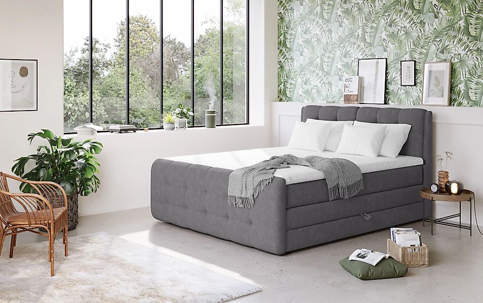COTTA Boxspringbett »Fort mit Bettkasten, inkl. Topper« erhältlich in versc günstig online kaufen