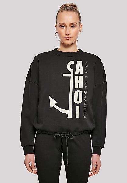 F4NT4STIC Sweatshirt "Ahoi Anker Crop Knut & Jan Hamburg" Print günstig online kaufen