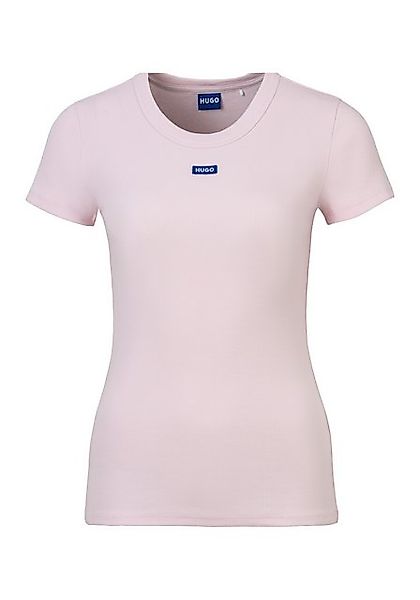HUGO Blue T-Shirt Easy Tee_B mit HUGO Aufnäher günstig online kaufen