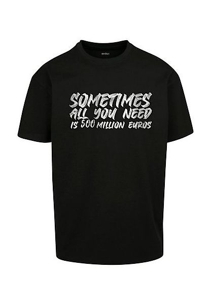 Novux T-Shirt Oversize 500 Million Herren Tshirt farbe Schwarz günstig online kaufen