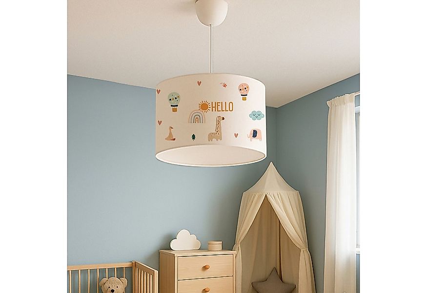 lux.pro Hängeleuchten, ohne Leuchtmittel, »Rugby« höhenverstellbar Weiß mit günstig online kaufen