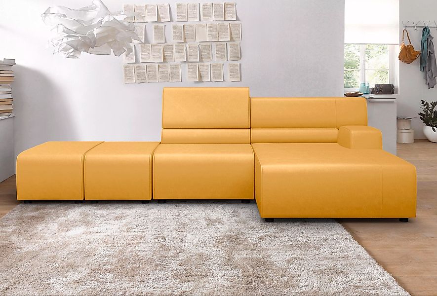 Egoitaliano Ecksofa "Babouche, Designsofa mit außergewöhnlichem Sitzkomfort günstig online kaufen