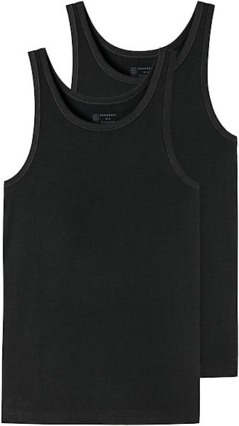 Schiesser Unterhemd "95/5" (2er-Pack) mit seitlichen günstig online kaufen