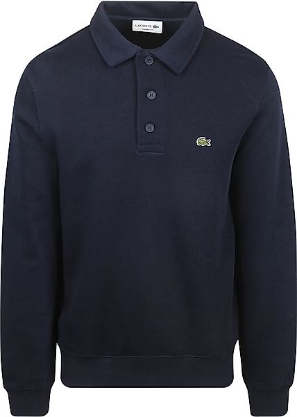 Lacoste Sweatshirt Poloshirt Navy - Größe L günstig online kaufen