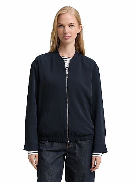 TOM TAILOR Cardigan, mit Stehkragen und Reißverschluss günstig online kaufen