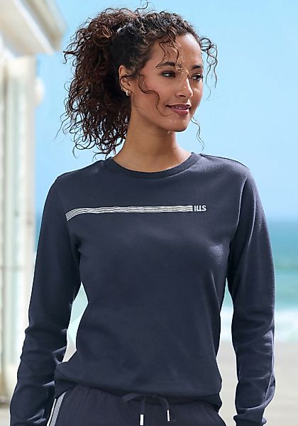 H.I.S Sweatshirt, Basic mit Logodruck, Loungewear günstig online kaufen