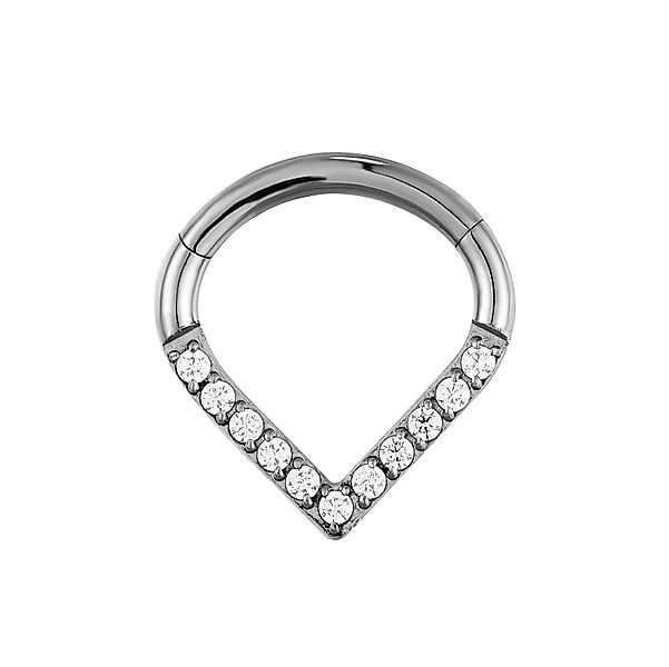 Karisma Schmuck Nasenpiercing Titan Hinged Nasenring günstig online kaufen